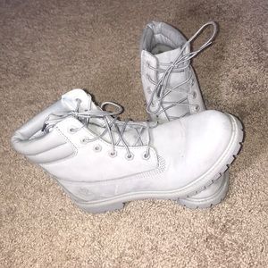 6 inch grey timberland boots